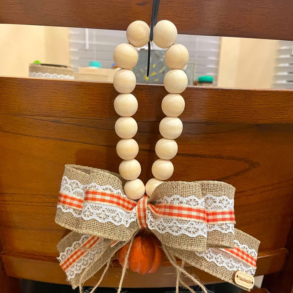 Farmhouse Decor Fall Beads Piece